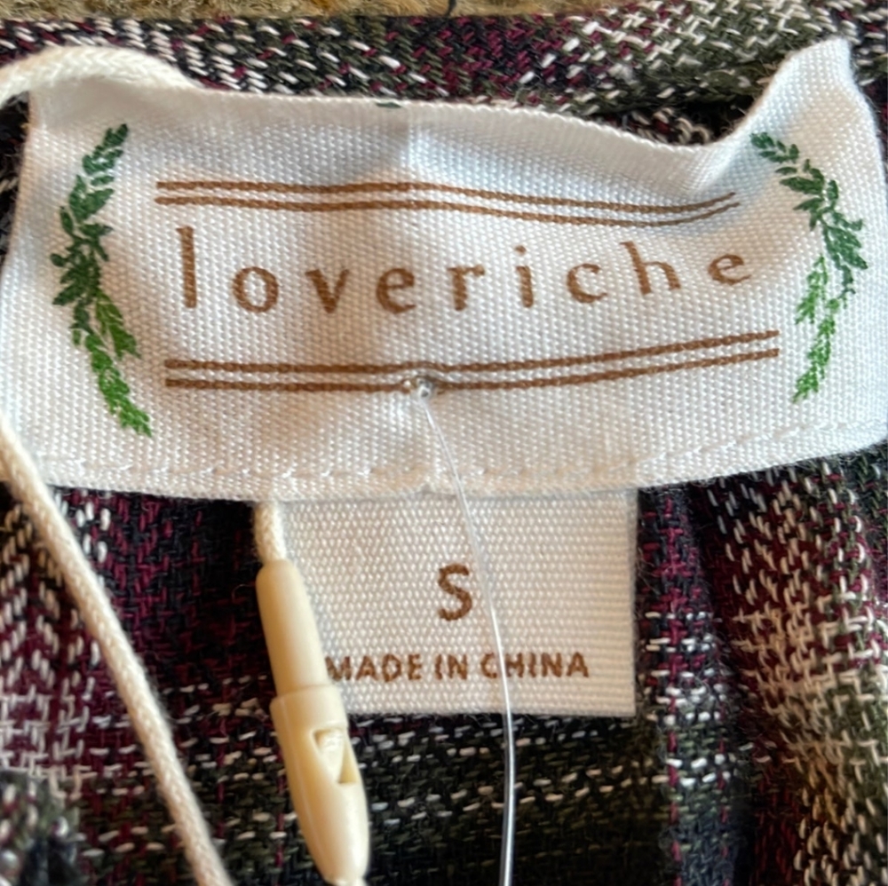 Plaid Ruffle Mini Dress - Picture 4 of 5